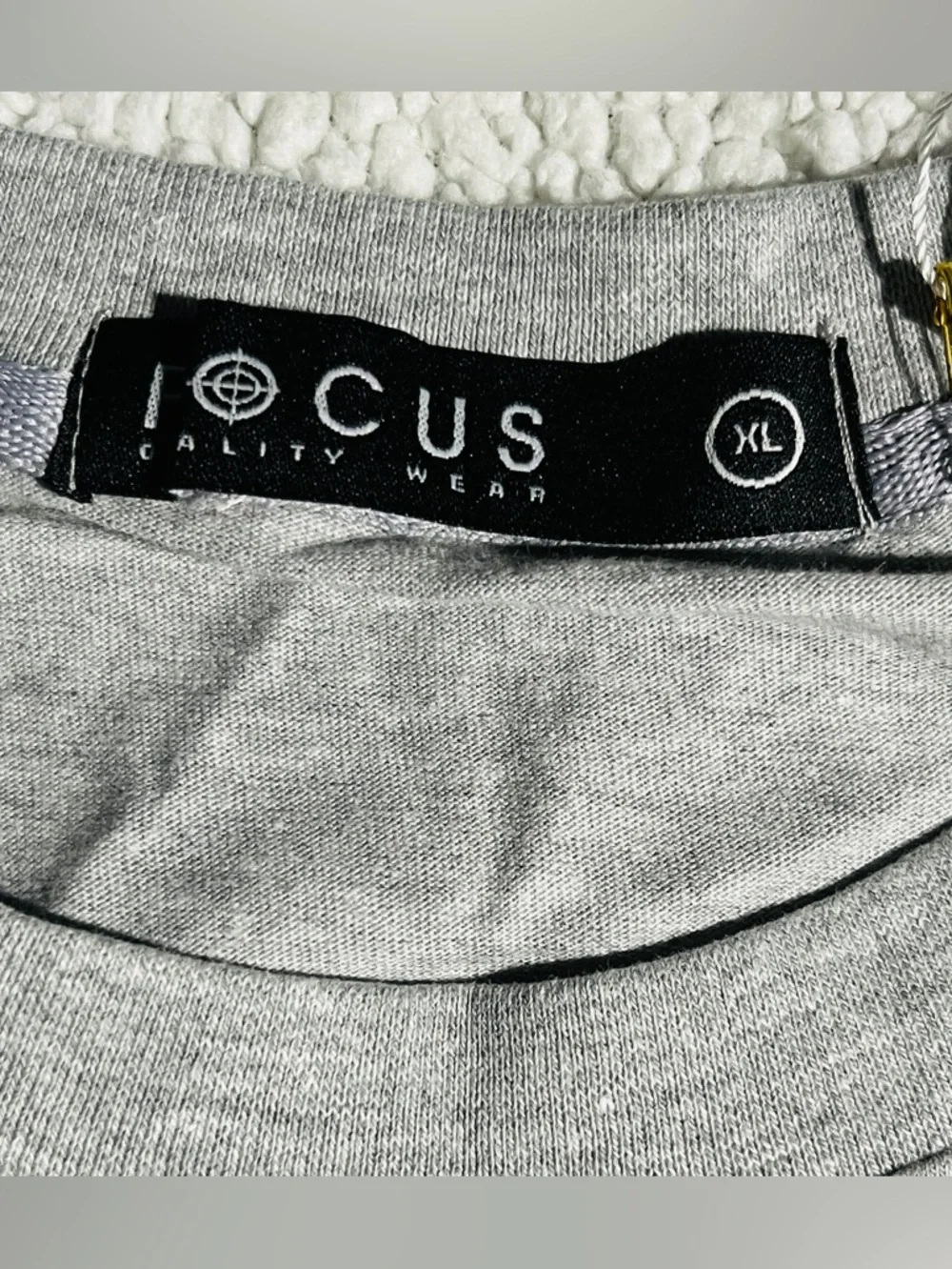 Focus NWT Cartel Savage Two-Tone Black & Gray Short Sleeve Tee - Picture 4 of 9